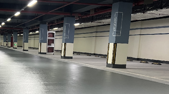 停車場車位劃線標準步驟，筑牢安全通行的隱形防線